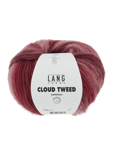 Lang Yarns Cloud Tweed Strawberry (0009)