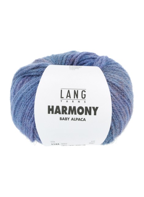 Lang Yarns Harmony Baby Alpaca Blues (0002)