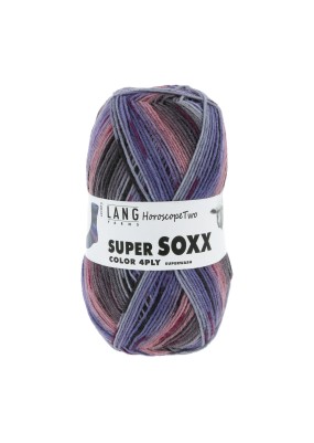 Lang Yarns Super Soxx Color 4 Ply HoroscopeTwo Cancer (0438)