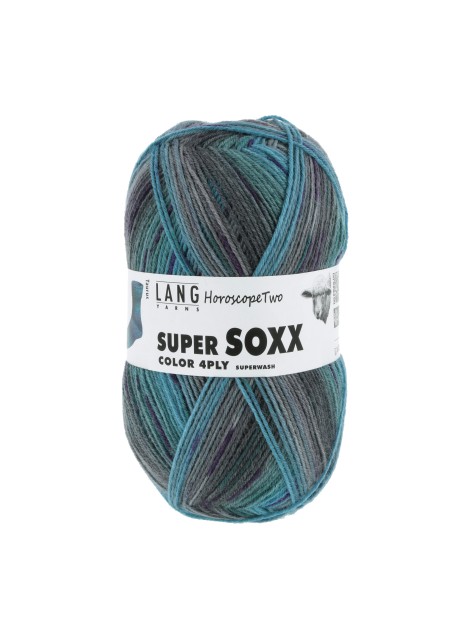 Lang Yarns Super Soxx Color 4 Ply HoroscopeTwo Taurus (0439)