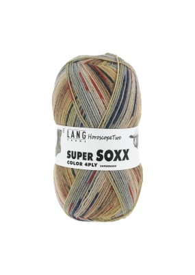 Lang Yarns Super Soxx Color 4 Ply HoroscopeTwo Leo (0441)