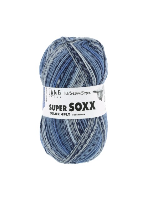 Lang Yarns Super Soxx 4 Ply Icecreamsoxx Honeylavender (0475)