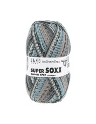 Lang Yarns Super Soxx 4 Ply Icecreamsoxx Cookies n Cream (0476)