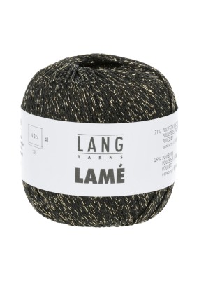 Lang Yarns Lame Black Gold (0004)