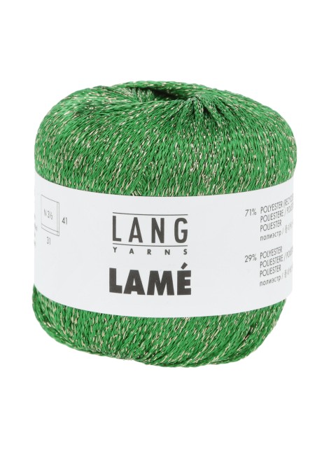 Lang Yarns Lame Green (0018)