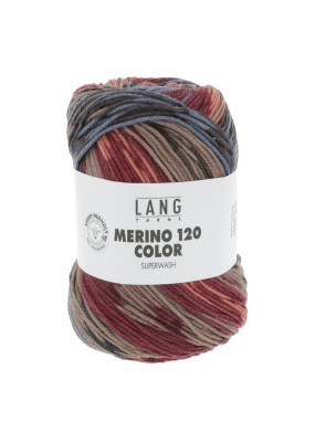 Lang Yarns Merino 120 Color Ice Cream (0002)