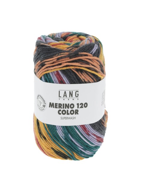 Lang Yarns Merino 120 Color Mango (0004)