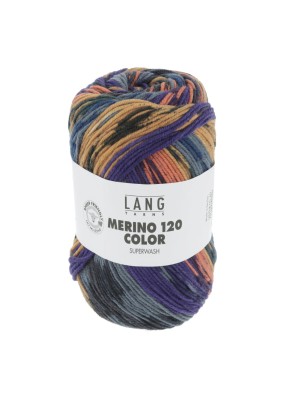 Lang Yarns Merino 120 Color Shadow (0005)