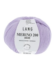 Lang Yarns Merino 200 Bebe Lavender (0307)