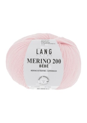 Lang Yarns Merino 200 Bebe Light Pink (0309)