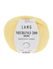 Lang Yarns Merino 200 Bebe Yellow (0313)