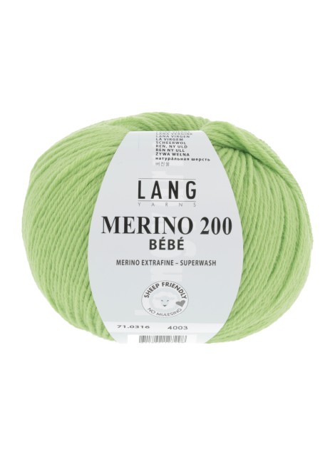 Lang Yarns Merino 200 Bebe Pistachio (0316)