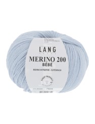 Lang Yarns Merino 200 Bebe Light Blue (0320)