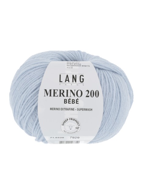 Lang Yarns Merino 200 Bebe Light Blue (0320)