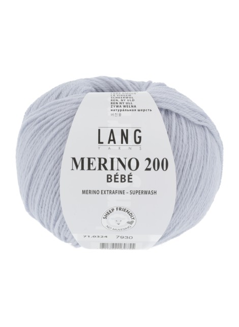 Lang Yarns Merino 200 Bebe Lilac Mist (0324)