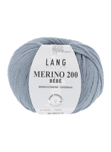 Lang Yarns Merino 200 Bebe Jeans (0333)