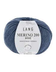 Lang Yarns Merino 200 Bebe Denim (0334)