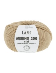 Lang Yarns Merino 200 Bebe Camel (0339)