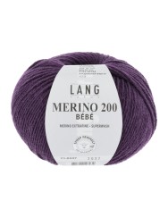 Lang Yarns Merino 200 Bebe Eggplant (0347)