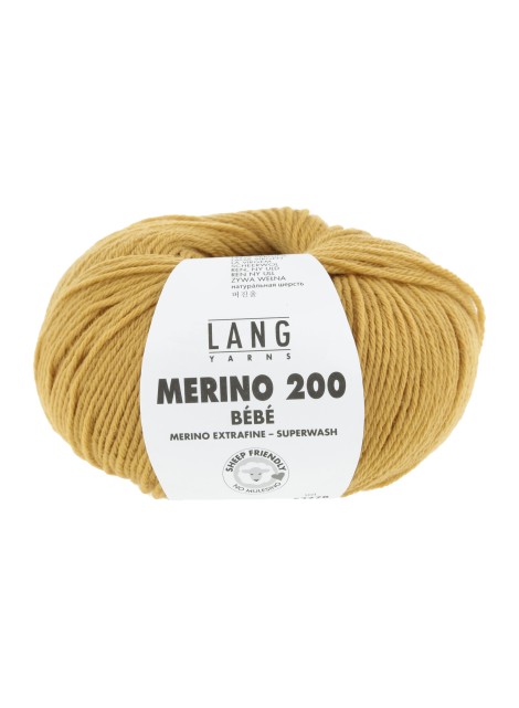 Lang Yarns Merino 200 Bebe Corn (0350)