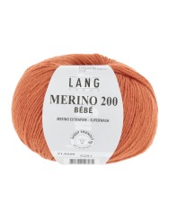 Lang Yarns Merino 200 Bebe Orange (0359)