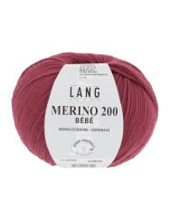 Lang Yarns Merino 200 Bebe Wine Red (0362)