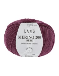 Lang Yarns Merino 200 Bebe Grape (0366)