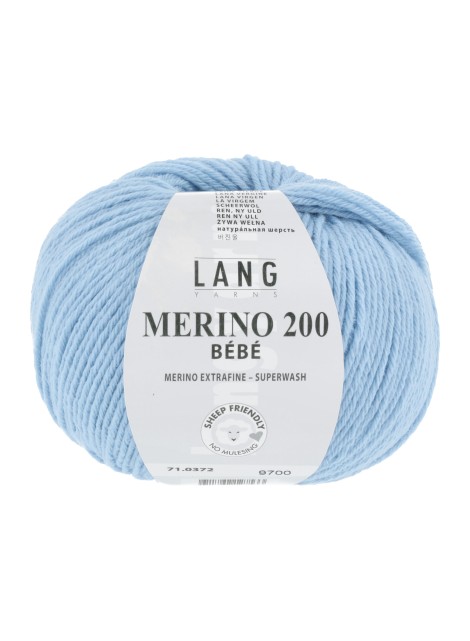 Lang Yarns Merino 200 Bebe Cloud Blue (0372)