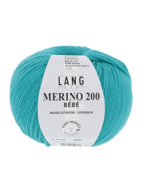 Lang Yarns Merino 200 Bebe Aqua (0378)