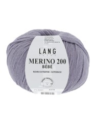 Lang Yarns Merino 200 Bebe Purple (0407)