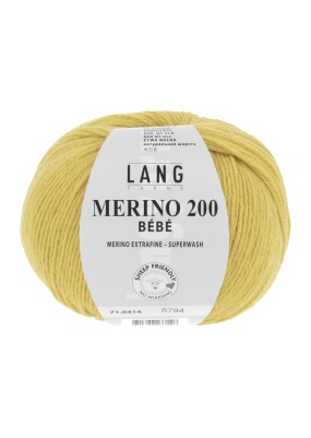 Lang Yarns Merino 200 Bebe Sunny (0414)