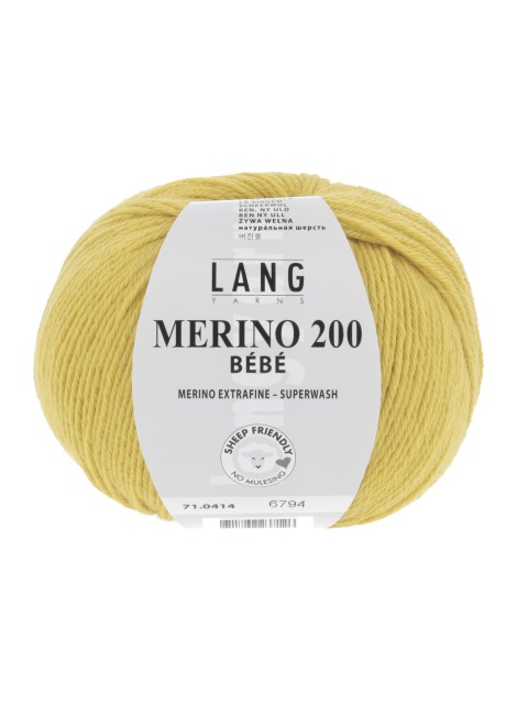 Lang Yarns Merino 200 Bebe Sunny (0414)