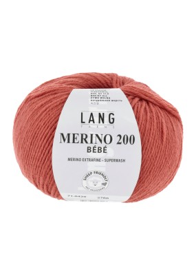 Lang Yarns Merino 200 Bebe Coral (0429)