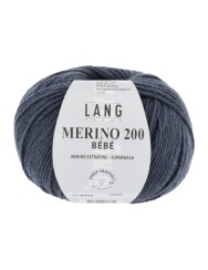 Lang Yarns Merino 200 Bebe Dark Sea (0434)