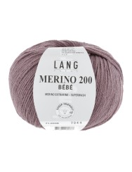 Lang Yarns Merino 200 Bebe Old Rose (0448)