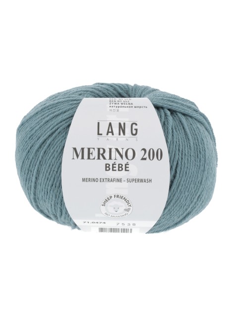 Lang Yarns Merino 200 Bebe Spruce (0474)