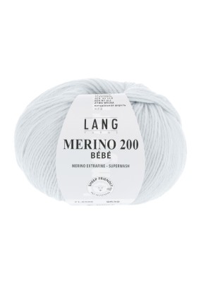 Lang Yarns Merino 200 Bebe Baby Blue (0506)