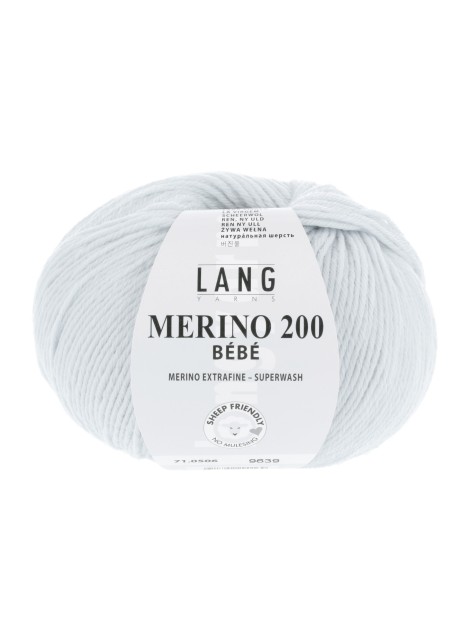 Lang Yarns Merino 200 Bebe Baby Blue (0506)