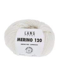 Lang Yarns Merino 120 White (34.0001)