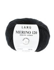 Lang Yarns Merino 120 Black (34.0004)