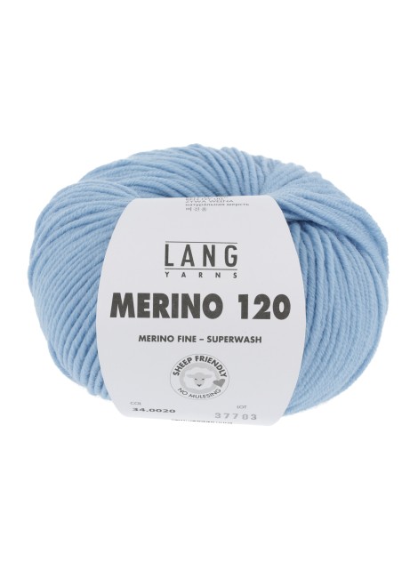 Lang Yarns Merino 120 Sky (34.0020)