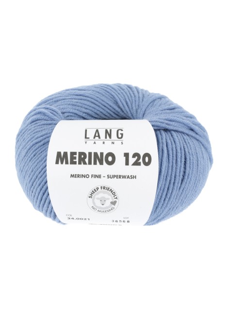 Lang Yarns Merino 120 Lake (34.0021)