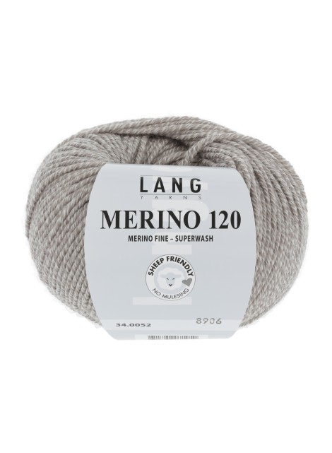 Lang Yarns Merino 120 Coffee Milk (34.0052)