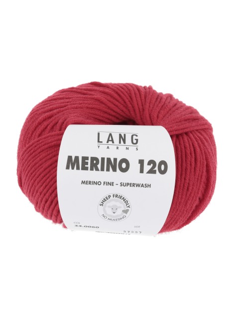 Lang Yarns Merino 120 Hot Red (34.0060)