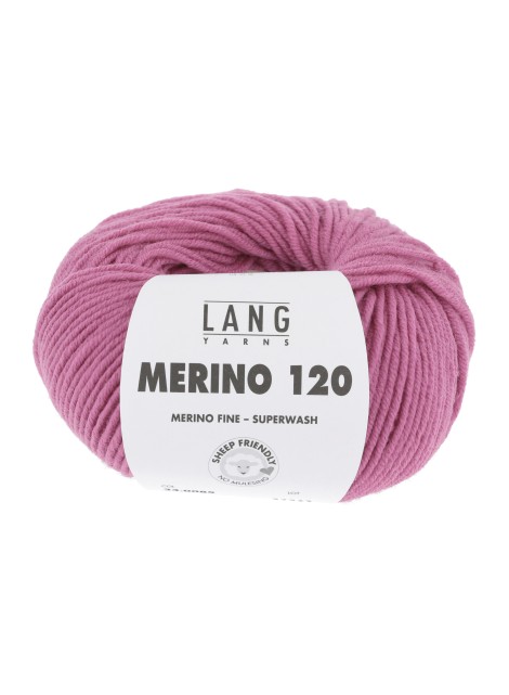 Lang Yarns Merino 120 Fuchsia (34.0085)