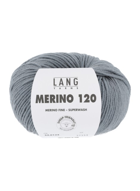 Lang Yarns Merino 120 Dark Grey (34.0124)