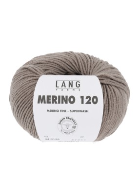 Lang Yarns Merino 120 Light Choco (34.0126)