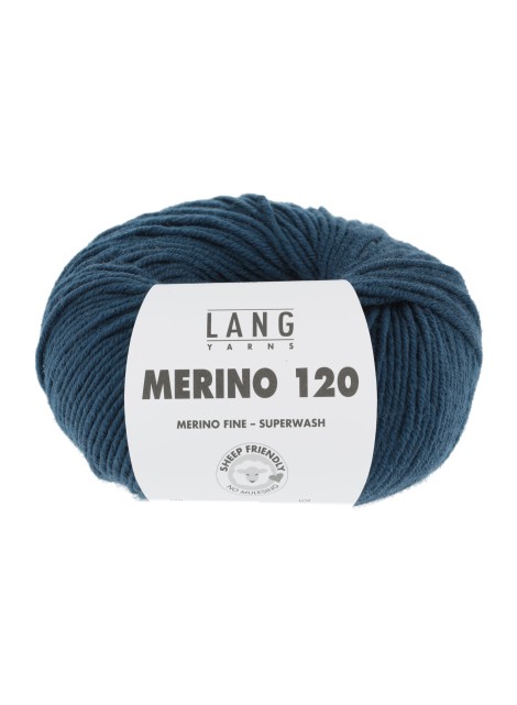 Lang Yarns Merino 120 Dark Petrol (34.0133)