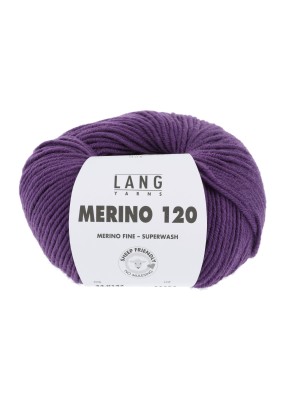 Lang Yarns Merino 120 Purple (34.0147)