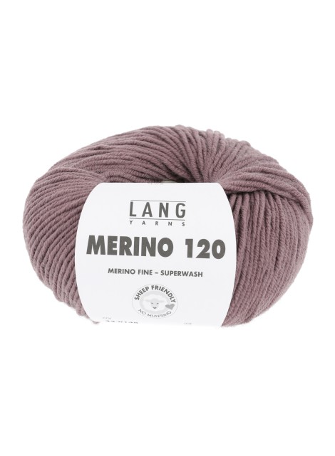 Lang Yarns Merino 120 Mauve (34.0148)